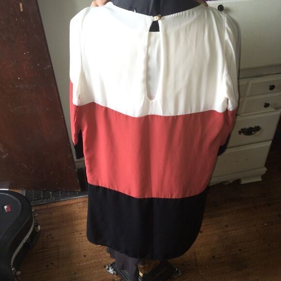 Lulus Citrus Grove Brick shift dress - Picture 3 of 3